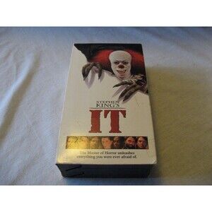 Stephen King's IT 1990 VHS Hi-fi (Horror, Tim Curry) 2 Tape Edition Rare Clowns